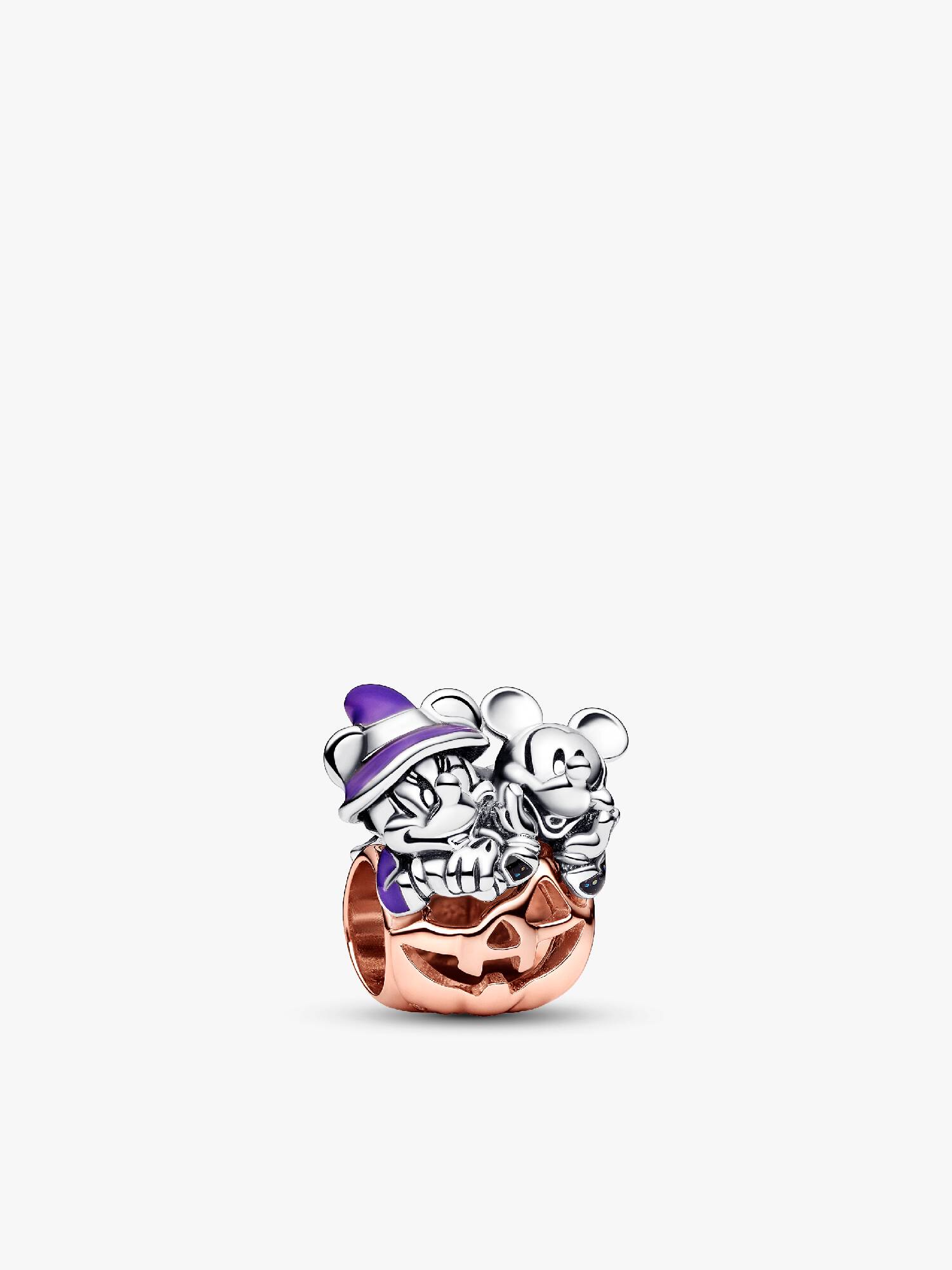 Σύμβολο κολοκύθας Halloween με τον Mickey Mouse & τη Minnie Mouse της Disney