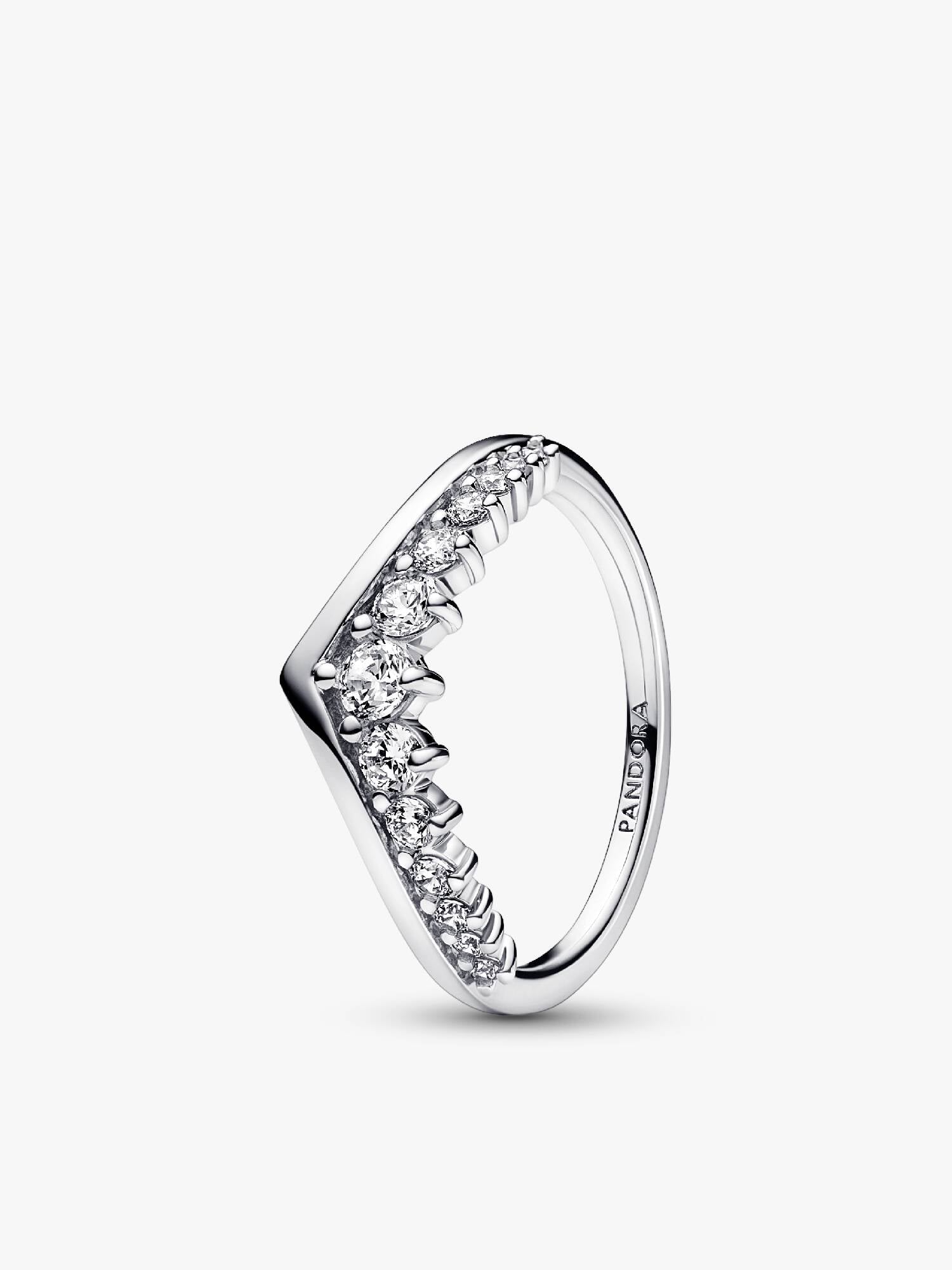 Δαχτυλίδι Ευχή με λαμπερό pavé Pandora Timeless