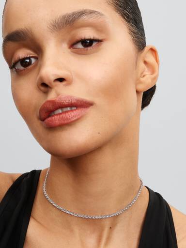 Κολιέ ριβιέρα choker