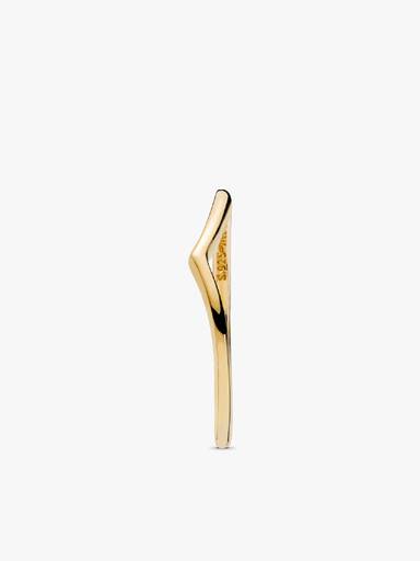 Polished Wishbone Ring