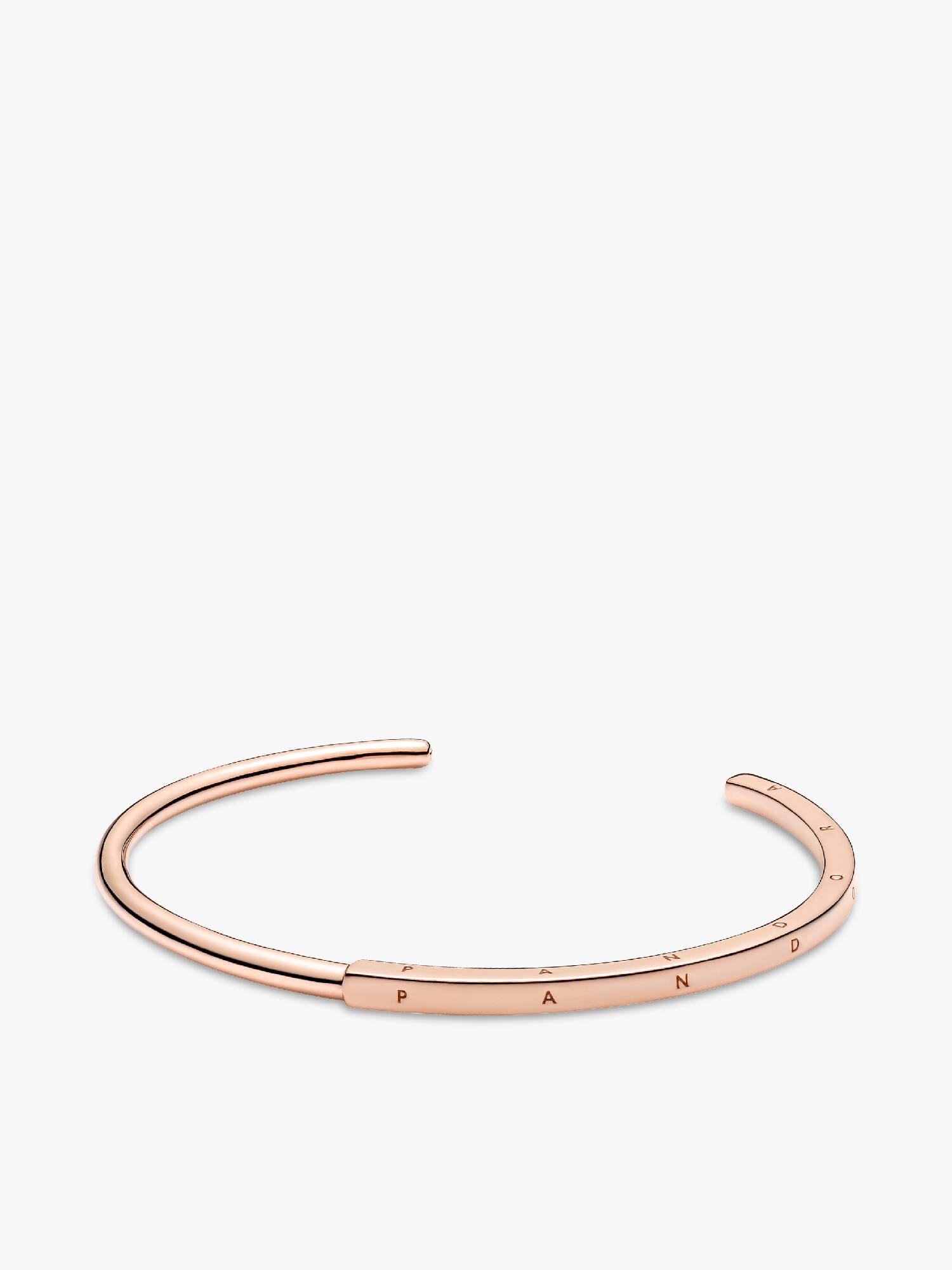 Ανοιχτό βραχιόλι-χειροπέδα Pandora Signature I-D