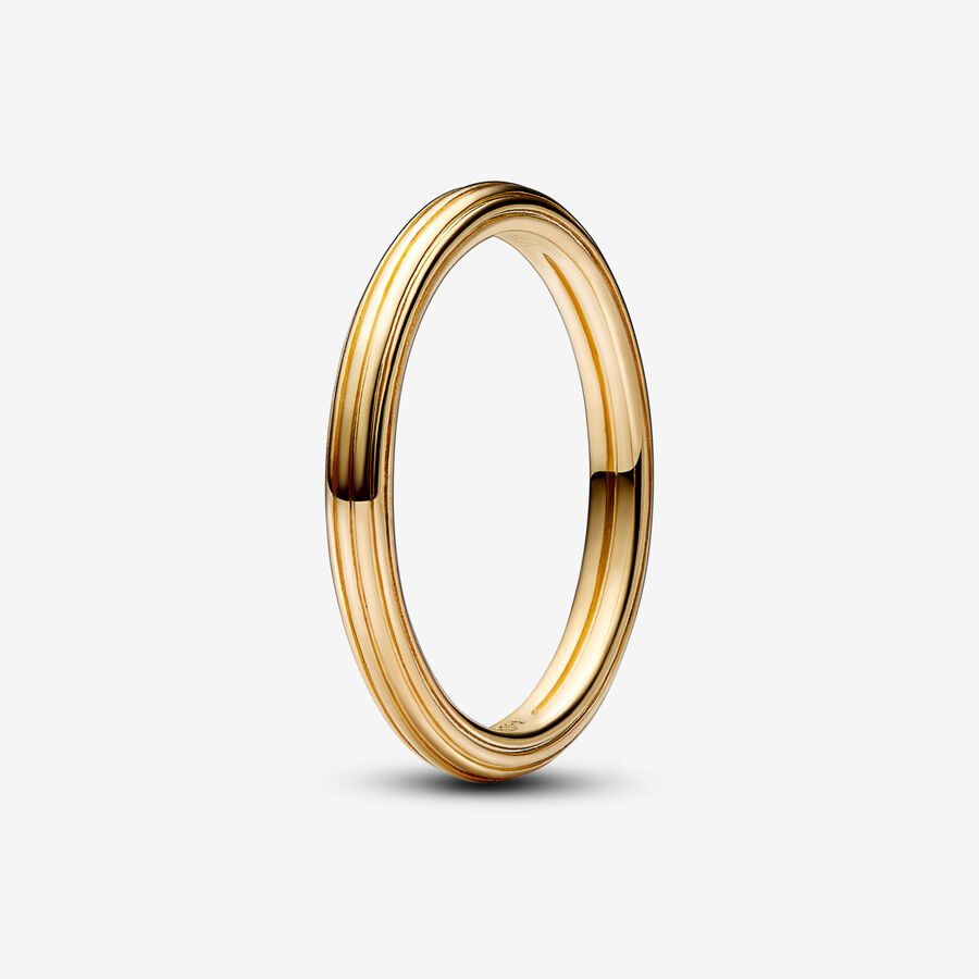 Δαχτυλίδι με επίστρωση χρυσού 14Κ image number 0