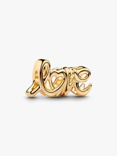 Charm Χειρόγραφη Λέξη Love