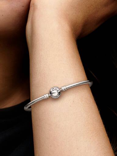 Βραχιόλι-Χειροπέδα με Κούμπωμα Λογότυπο