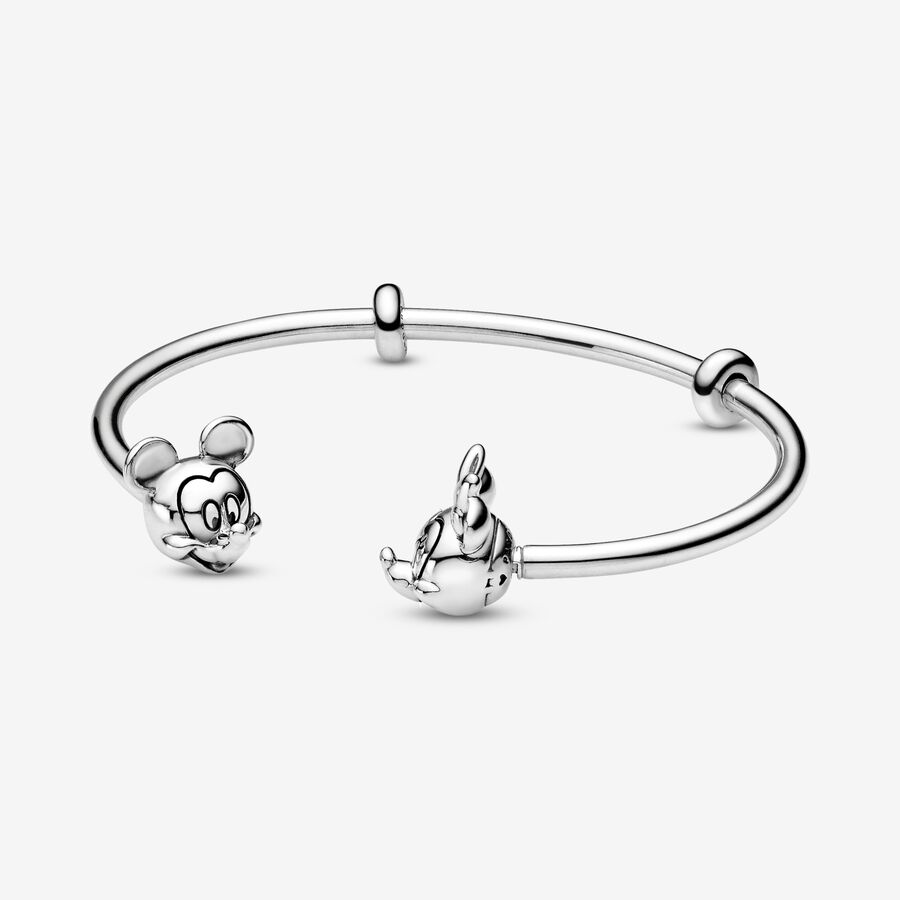Disney, Mickey & Minnie Open Bangle image number 0