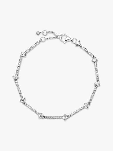 Sparkling Pavé Bars Bracelet