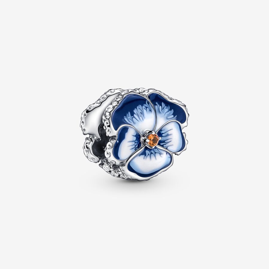 Σύμβολο Λουλούδι Μπλε Πανσές image number 0
