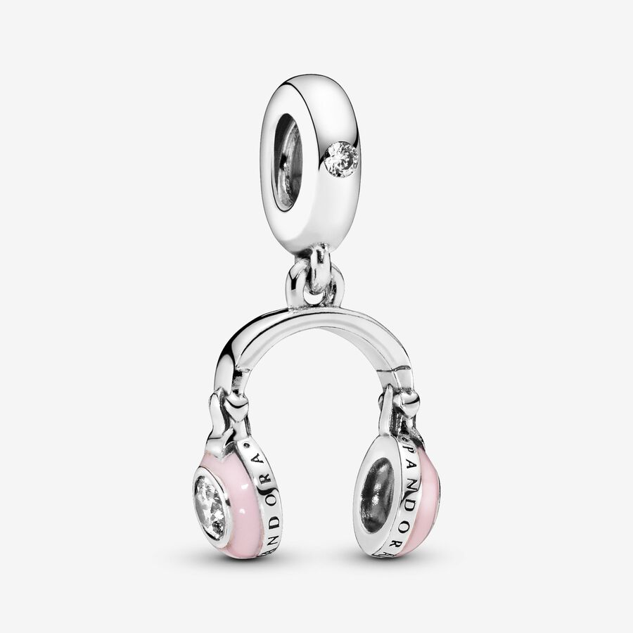 Pink Headphones image number 0