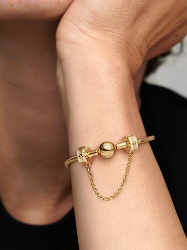 Αλυσίδα ασφαλείας με Σύμβολα & Logo Pandora