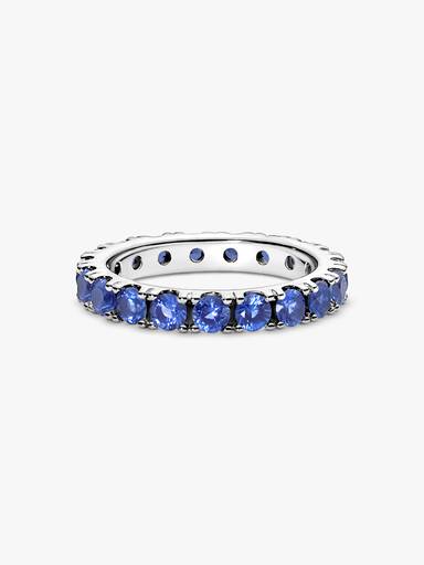 Sparkling Row Eternity Ring