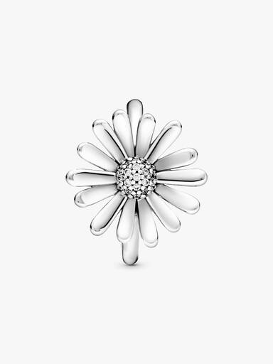 Pavé Daisy Flower Statement Ring