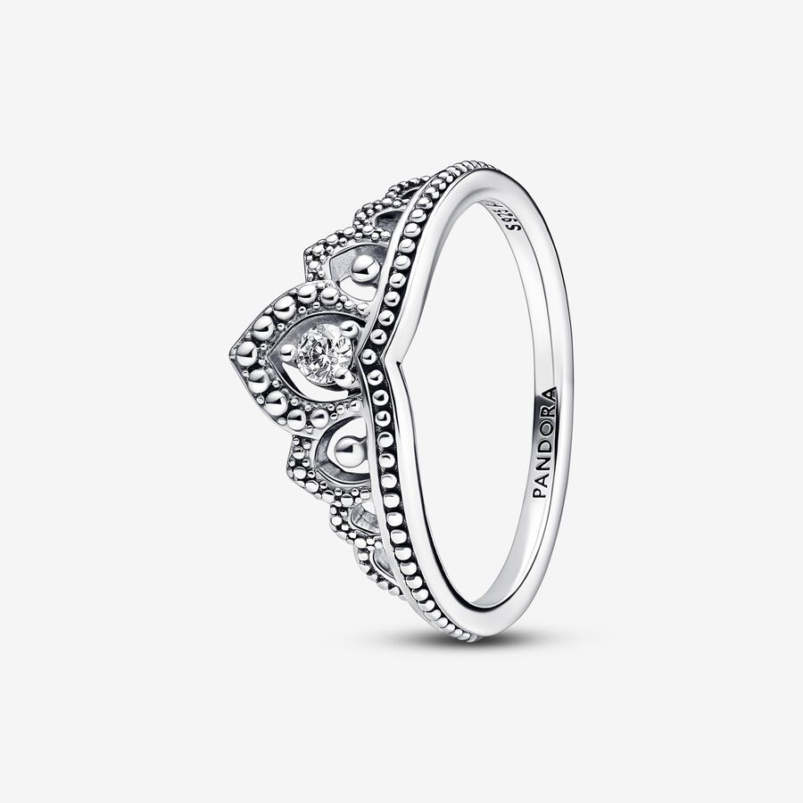 Regal Beaded Tiara Ring image number 0