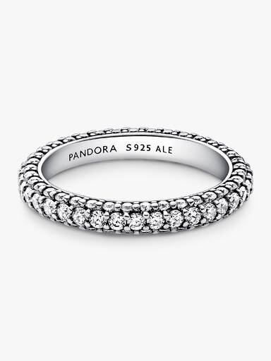 Δαχτυλίδι με pavé Pandora Timeless