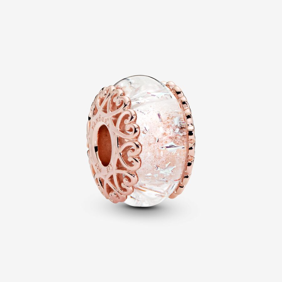 Iridescent Murano Glass Charm image number 0