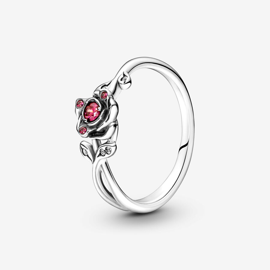 Ροζέ δαχτυλίδι με την Πεντάμορφη και το τέρας της Disney image number 0