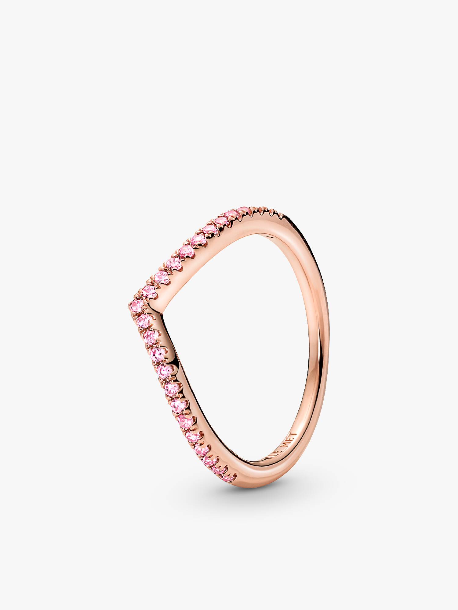 Δαχτυλίδι Αστραφτερό Ροζ Pandora Timeless