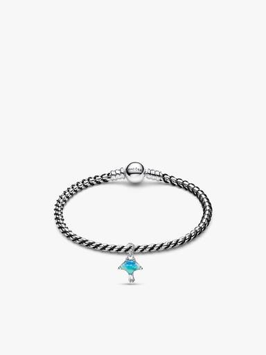 Σετ με Charm Μπλε Σελαχιού και Βραχιόλι