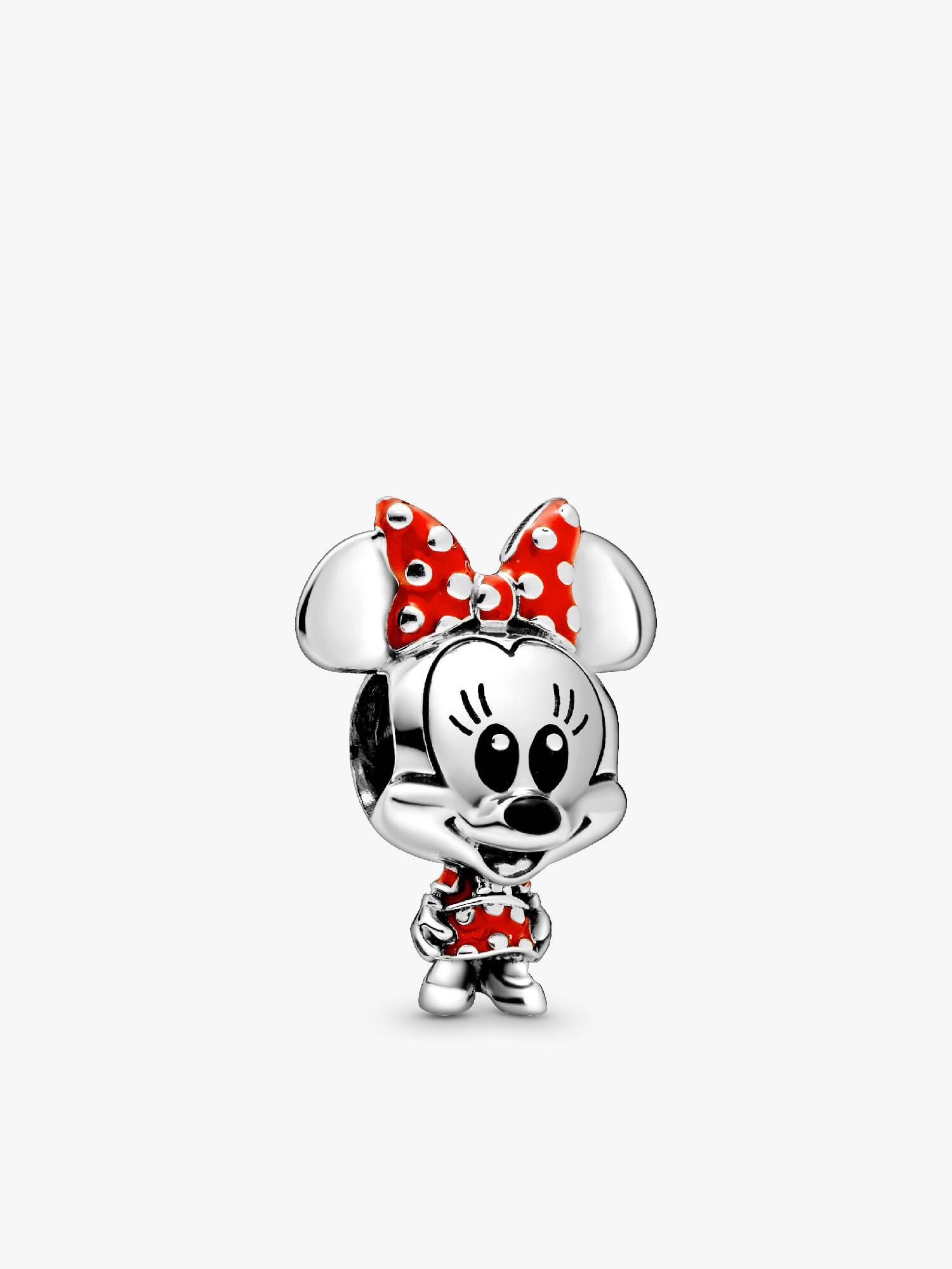 Σύμβολο με τη Minnie Mouse της Disney με πουά φόρεμα και φιόγκο