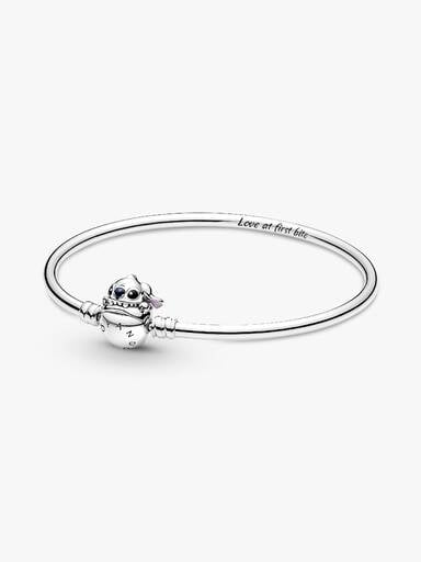 Βραχιόλι Disney Stitch που Δαγκώνει το Κούμπωμα Pandora Moments