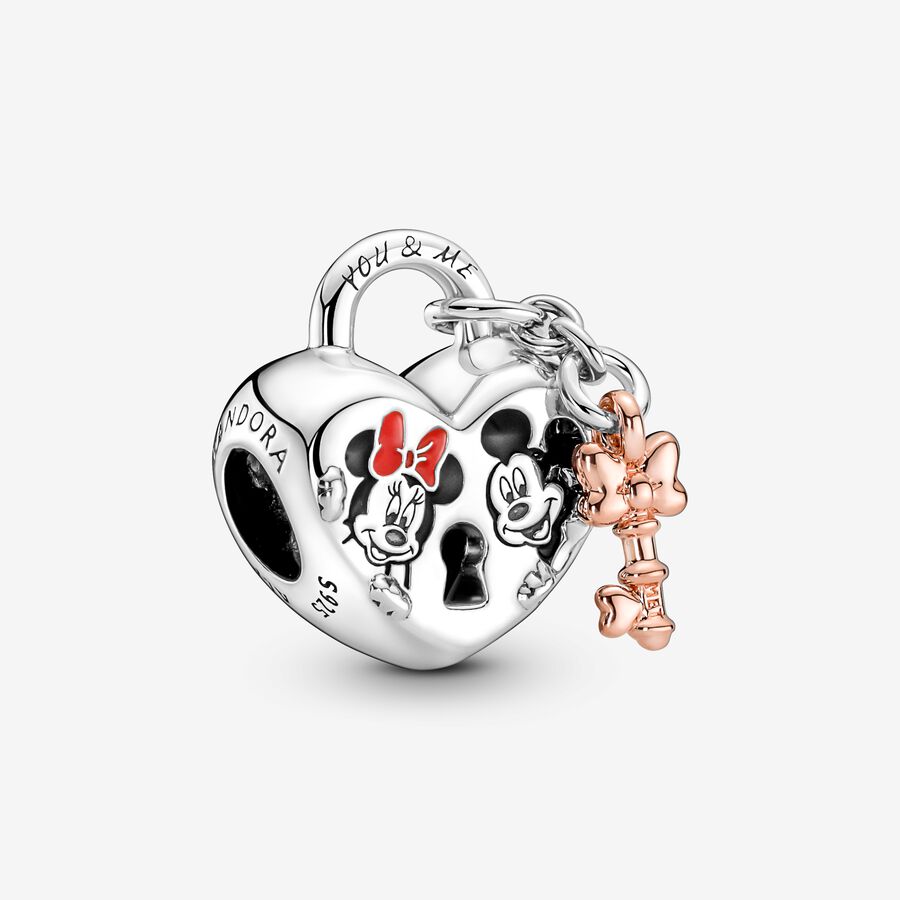 Σύμβολο Λουκέτο Disney Mickey Mouse & Minnie Mouse image number 0