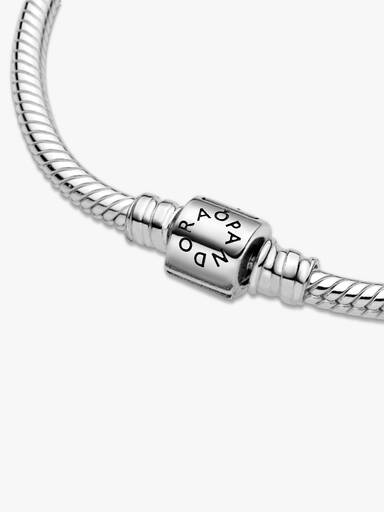 Βραχιόλι με αλυσίδα-φίδι και κυλινδρικό κούμπωμα