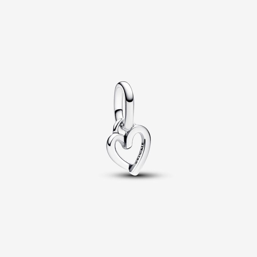 Μίνι κρεμαστό σύμβολο Pandora ME σε σχήμα σκιτσαρισμένης καρδιάς image number 0
