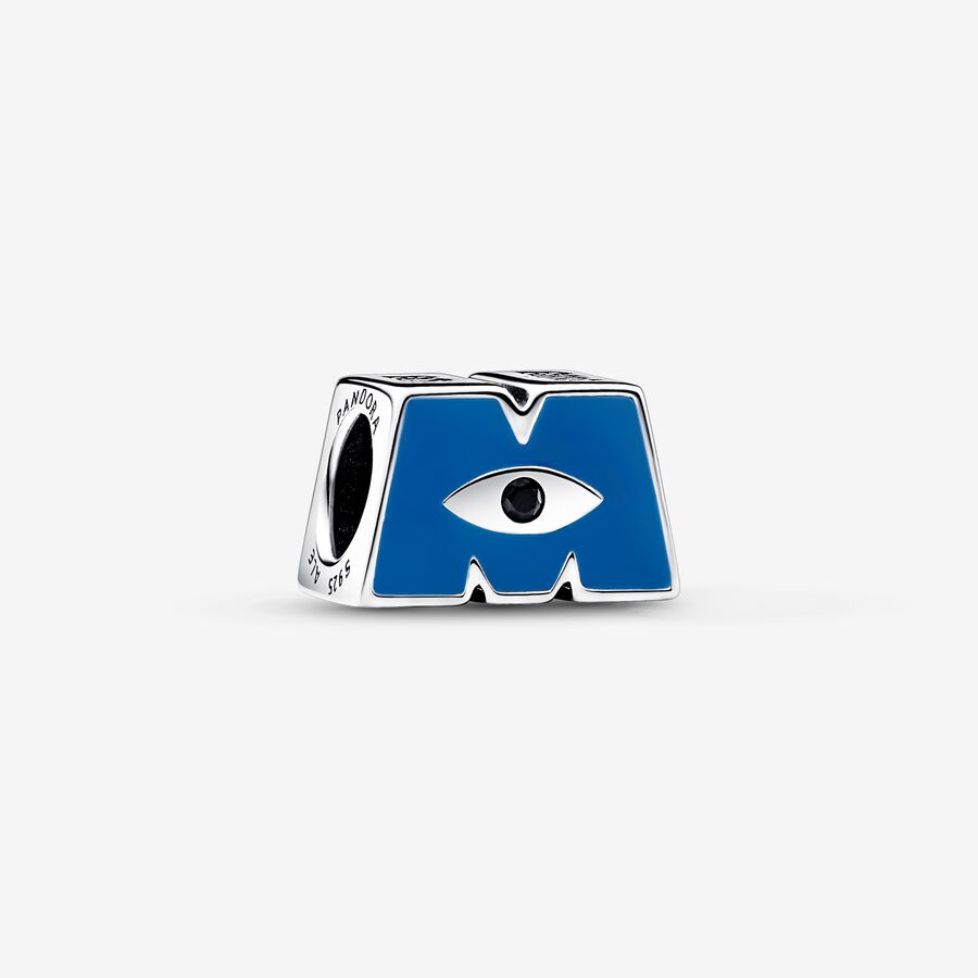 Σύμβολο ασ. 925 με σμάλτο, Disney Pixar Monster Logo M image number 0