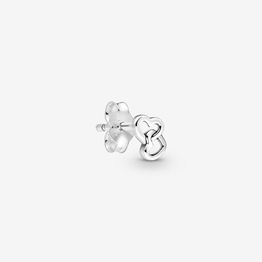 Pandora ME Chained Hearts Stud Earring image number 0