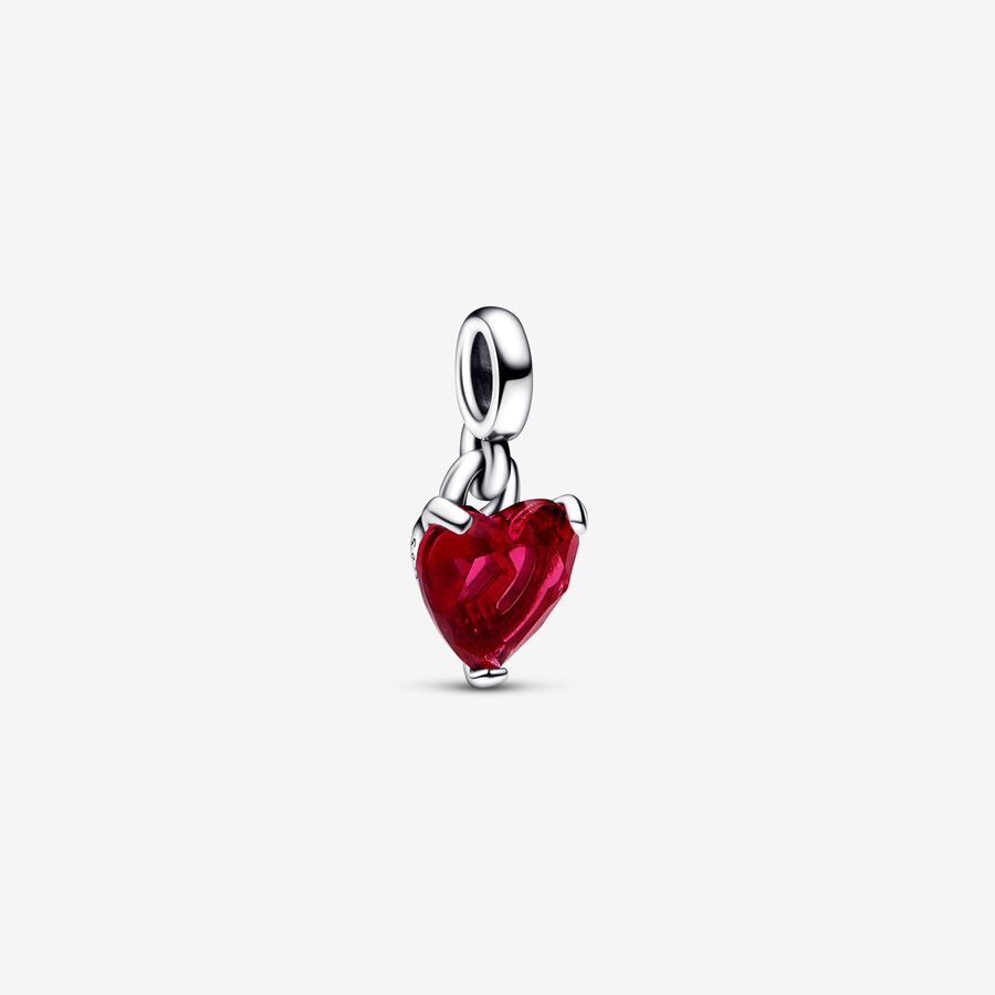 Μικρό κρεμαστό σύμβολο Ραγισμένη καρδιά Pandora ME  image number 0
