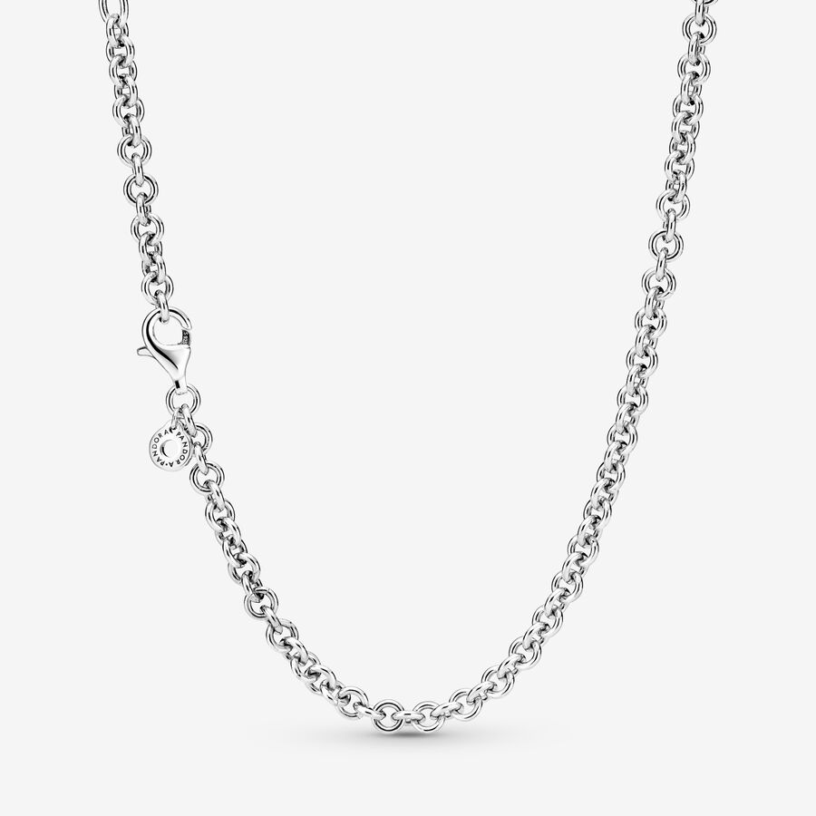 Thick Cable Chain Necklace image number 0