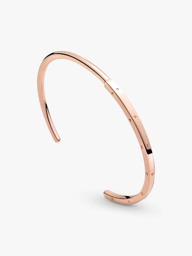 Ανοιχτό βραχιόλι-χειροπέδα Pandora Signature I-D