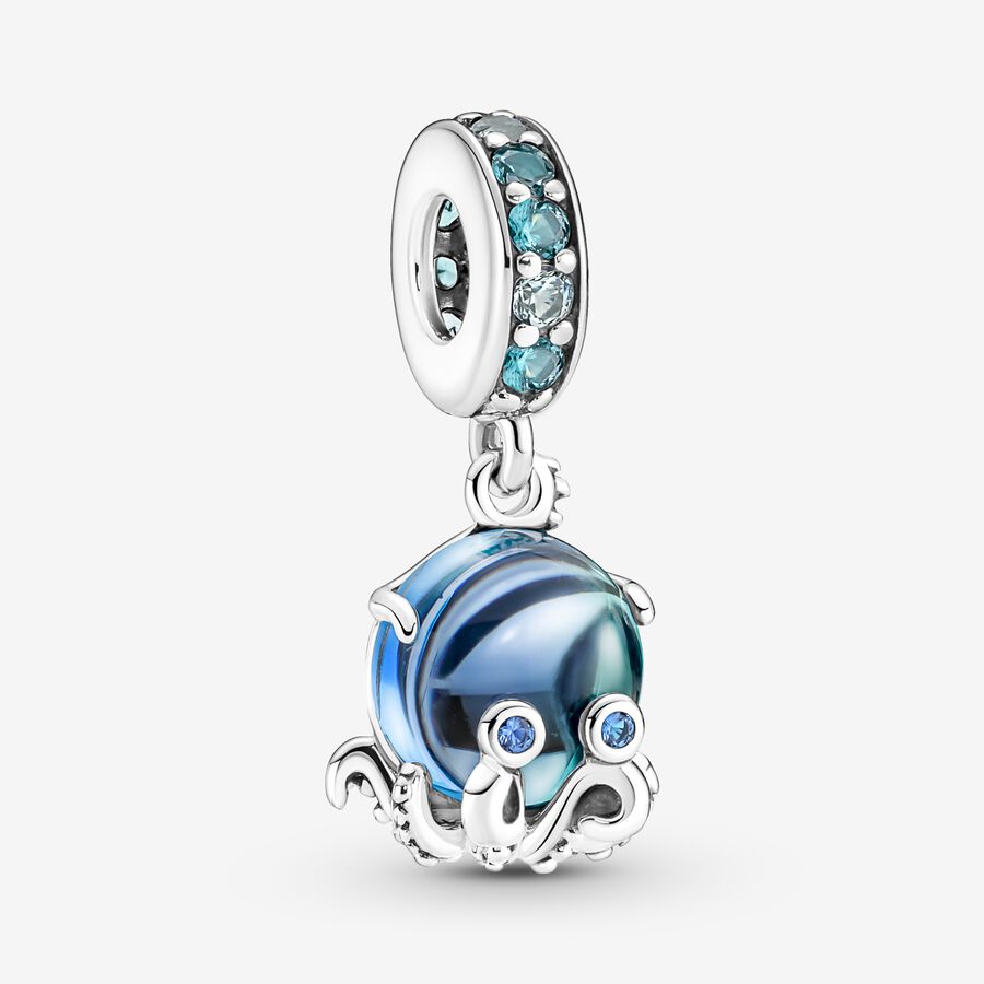Κρεμαστό σύμβολο Murano Glass Cute Octopus image number 0