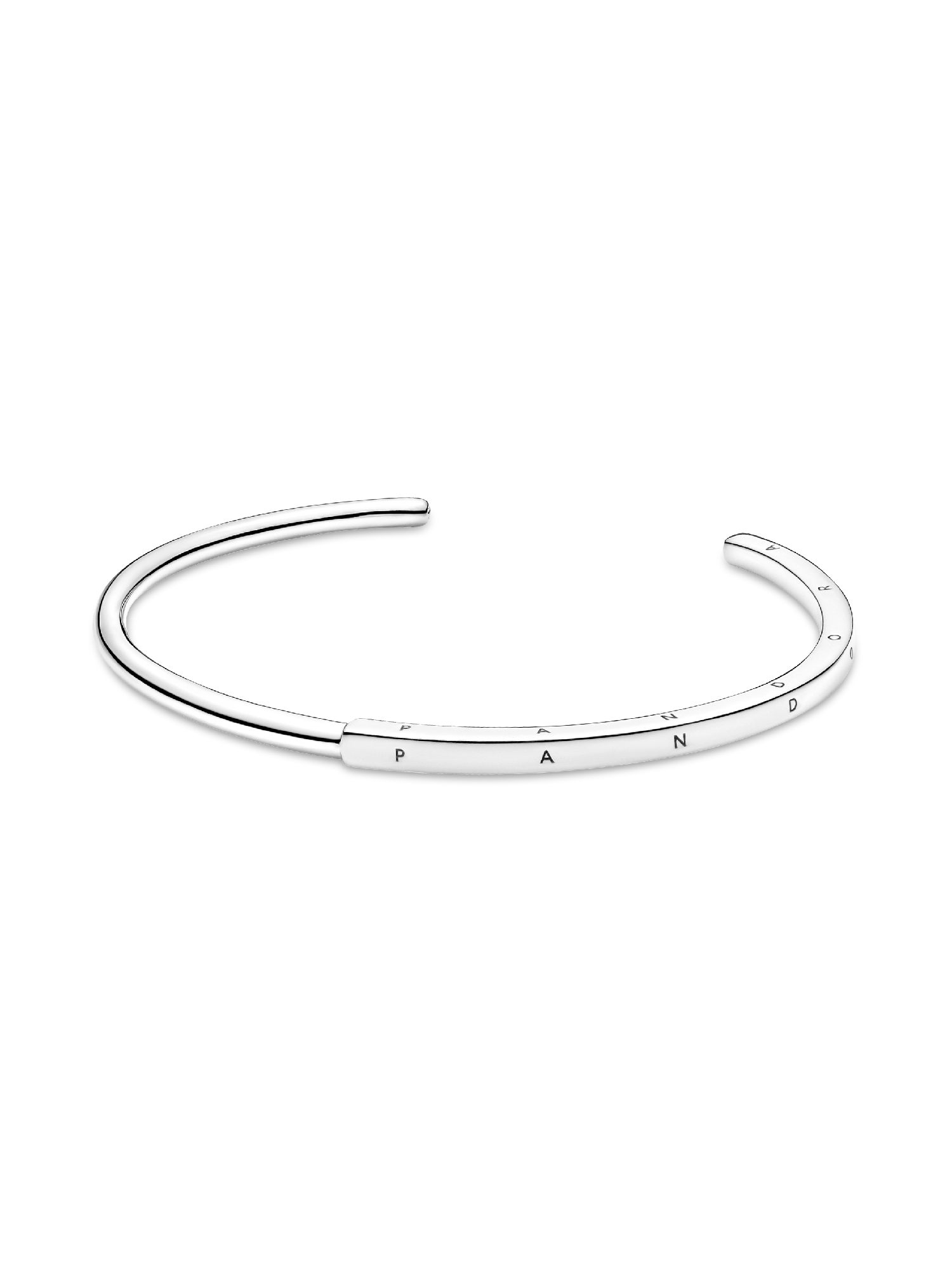 Ανοιχτό βραχιόλι-χειροπέδα Pandora Signature I-D