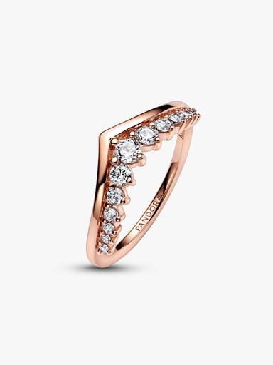 Δαχτυλίδι Ευχή με λαμπερό pavé Pandora Timeless