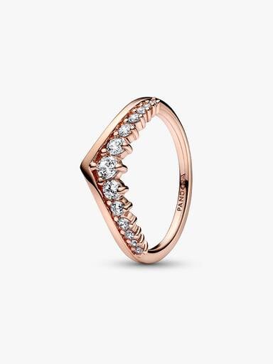 Δαχτυλίδι Ευχή με λαμπερό pavé Pandora Timeless